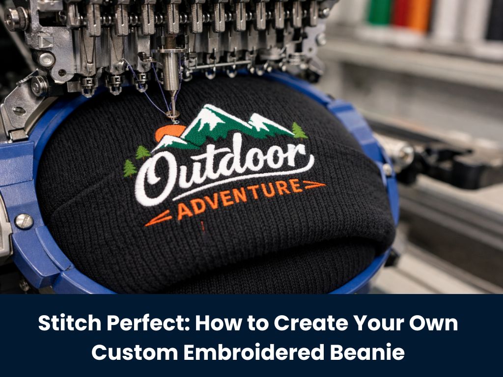 custom embroidered beanie